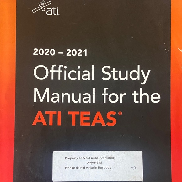 TEAS Official Study Manual - Red and Black - Picture 5 of 7